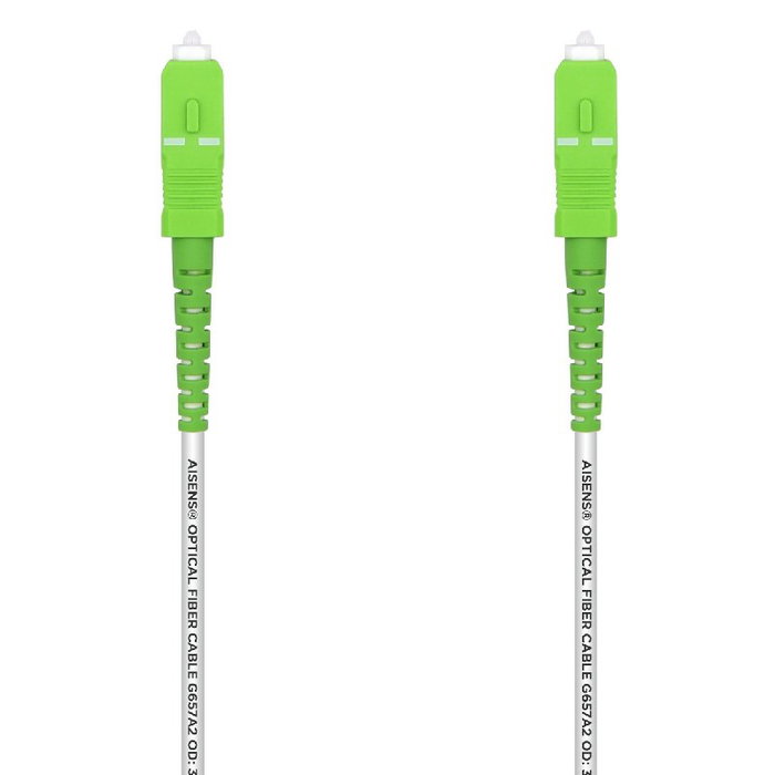 Aisens Latiguillo de Fibra Óptica G657A2 30m SC/APC-SC/APC Blanco, A152-0501
